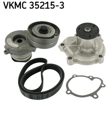 SKF Hosszbordásszíjkészlet vízpumpával VKMC35215-3_SKF